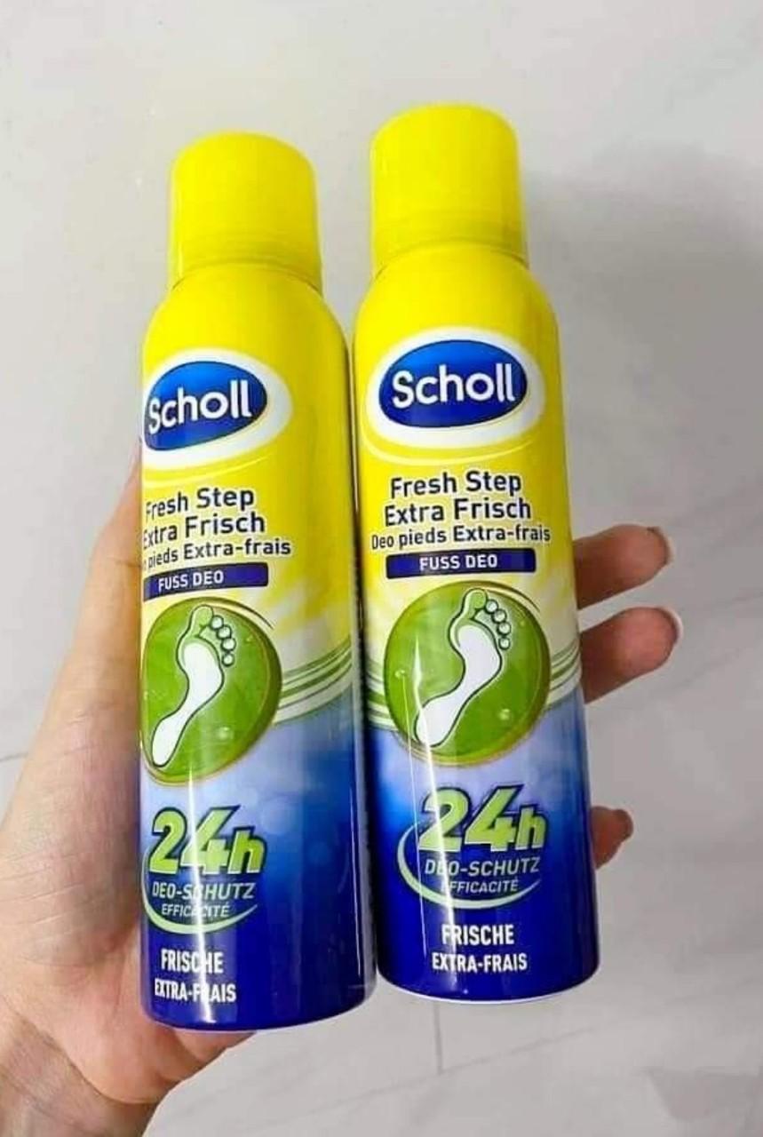 XỊT KHỬ MÙI HÔI CHÂN VÀ XỊT KHỬ MÙI GIÀY SCHOLL 24h-duoc-ban-tai-HƯƠNG TÁO ĐỎ