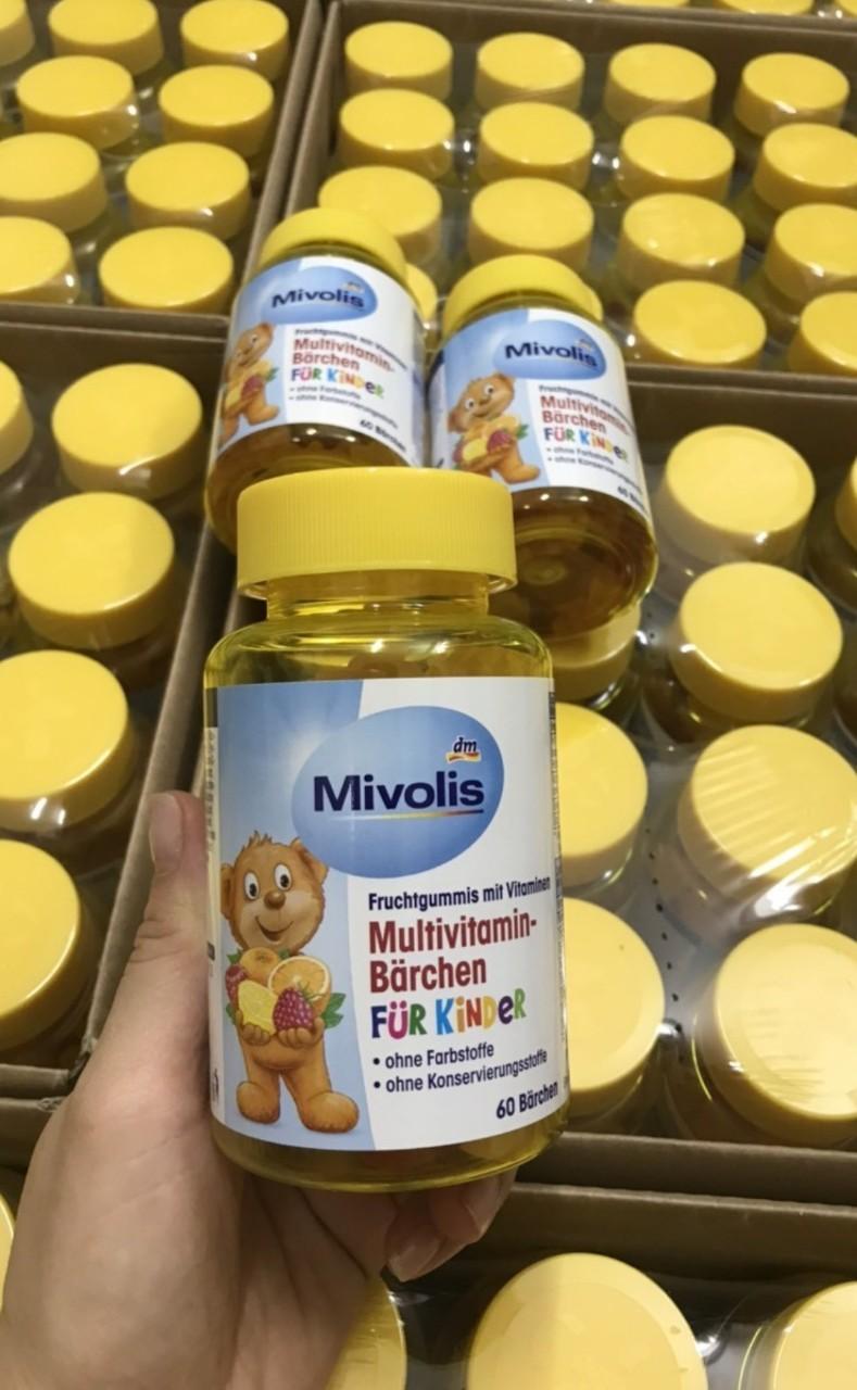 KẸO GẤU MIVOLIS CỦA ĐỨC BỔ SUNG VITAMIN-duoc-ban-tai-HƯƠNG TÁO ĐỎ