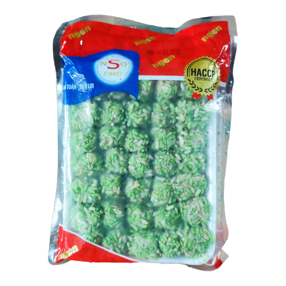 Chả Cá Bọc Cốm Ô Ngon 500g (35v)-duoc-ban-tai-Nhà phân phối BKJ | Kho sỉ Indomie Hà Nội