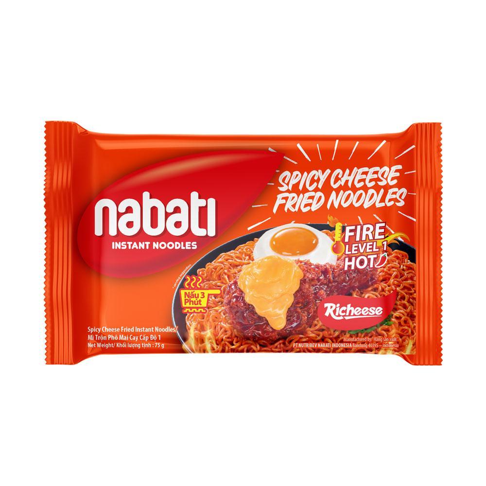 Mì Trộn Nabati Phomai Cay Level 1 (30x75g)-duoc-ban-tai-𝐁𝐊𝐉 𝐕𝐢𝐞𝐭𝐧𝐚𝐦 | Nhà phân phối Indomie Số 1 Hà Nội