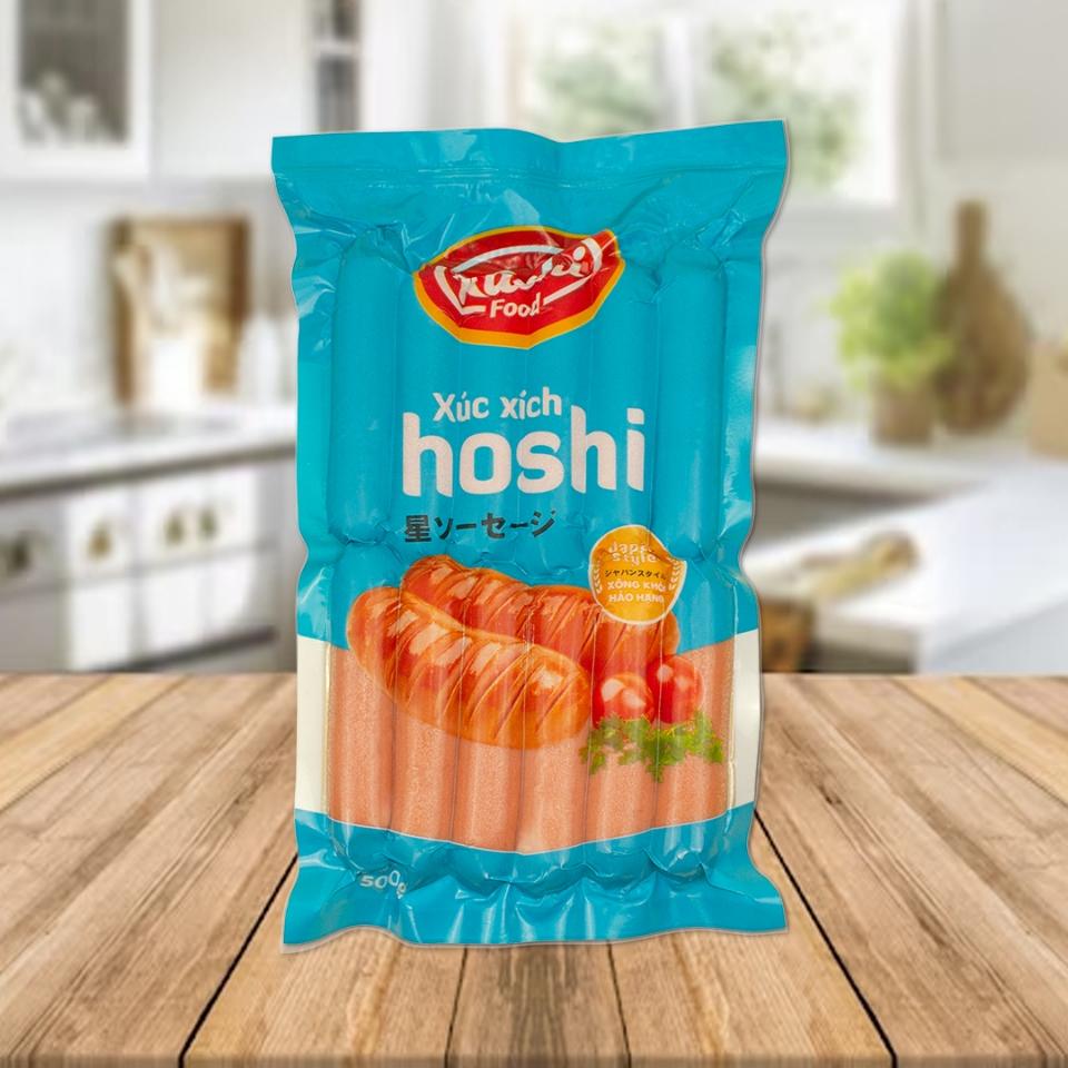Xúc xích HOSHI Kachi Food 500g (12 chiếc)-duoc-ban-tai-Nhà phân phối BKJ | Kho sỉ Indomie Hà Nội