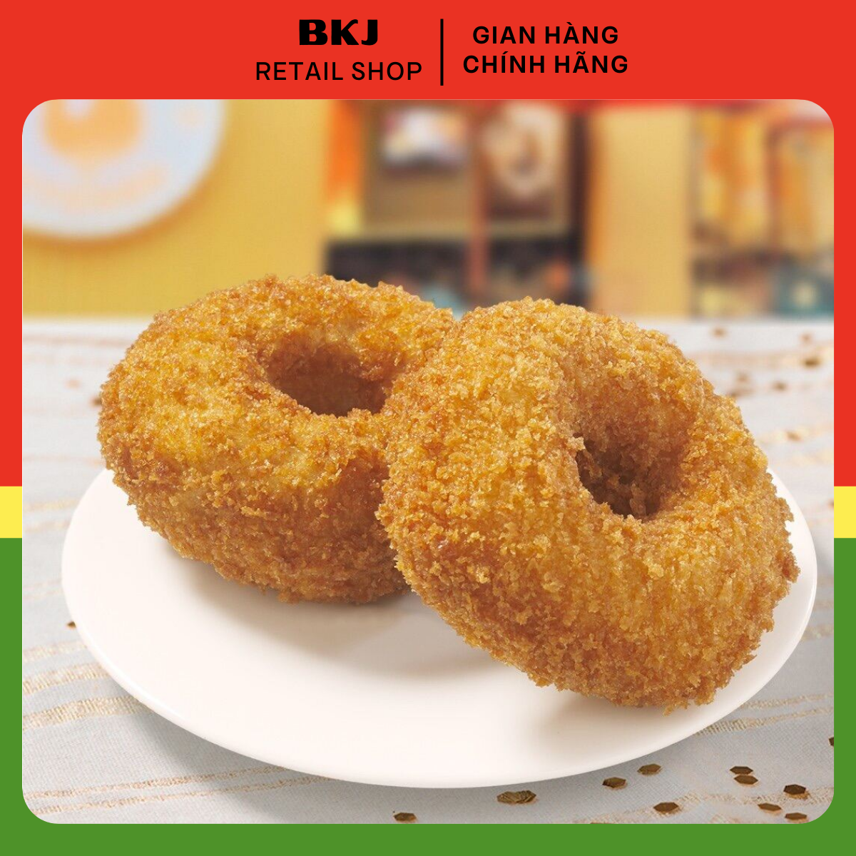 Gà Vòng Donut Chiên Giòn CP 500g-duoc-ban-tai-Nhà phân phối BKJ | Kho sỉ Indomie Hà Nội