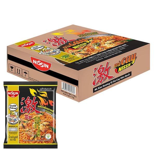 Mì trộn Nissin Gà Cay Hàn Quốc (30x71g)-duoc-ban-tai-Nhà phân phối BKJ | Kho sỉ Indomie Hà Nội