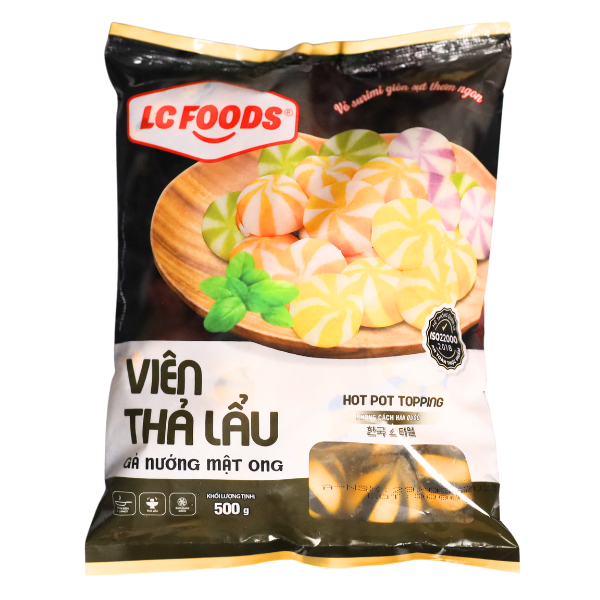 Viên Thả Lẩu Gà Nướng Mật Ong LC 500g (32v)-duoc-ban-tai-Nhà phân phối BKJ | Kho sỉ Indomie Hà Nội