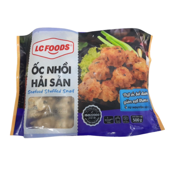 Ốc nhồi hải sản LC Foods 500g-duoc-ban-tai-Nhà phân phối BKJ | Kho sỉ Indomie Hà Nội