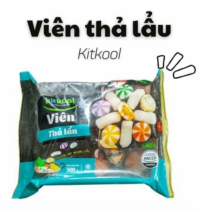 Viên Thả Lẩu Mix Kitkool 500g (32v)-duoc-ban-tai-Nhà phân phối BKJ | Kho sỉ Indomie Hà Nội