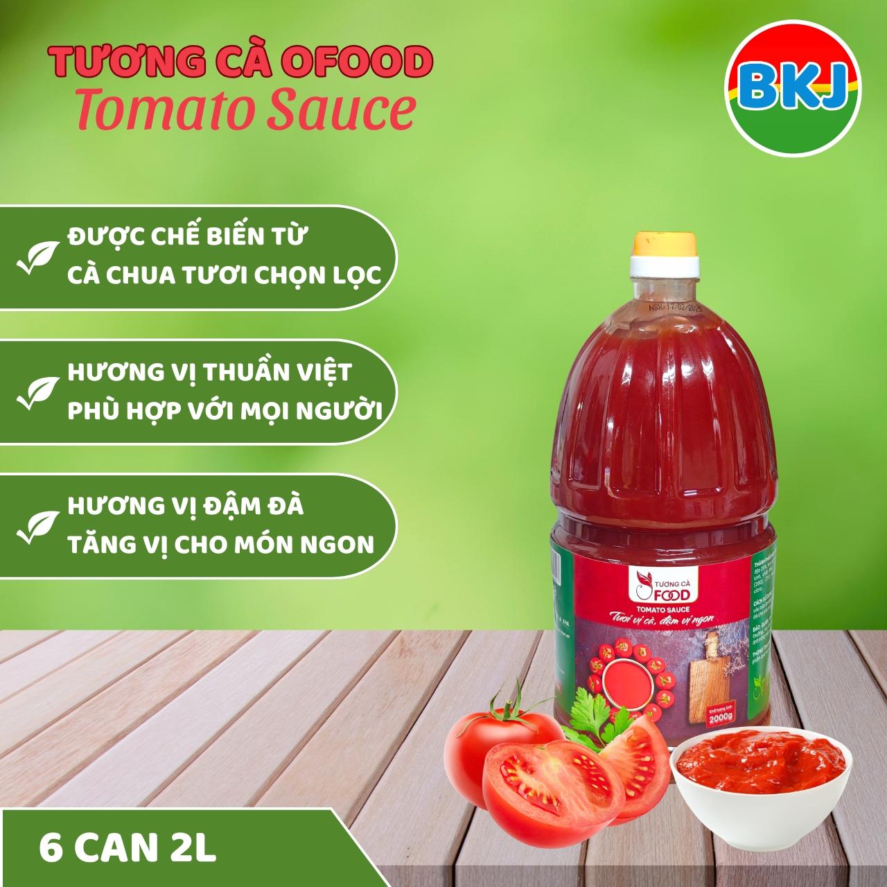Tương Cà Ofood 2L-duoc-ban-tai-Nhà phân phối BKJ | Kho sỉ Indomie Hà Nội