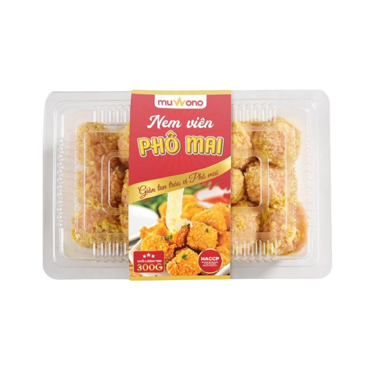Nem viên nhân phô mai Muwono 300g (15 viên to)-duoc-ban-tai-Nhà phân phối BKJ | Kho sỉ Indomie Hà Nội