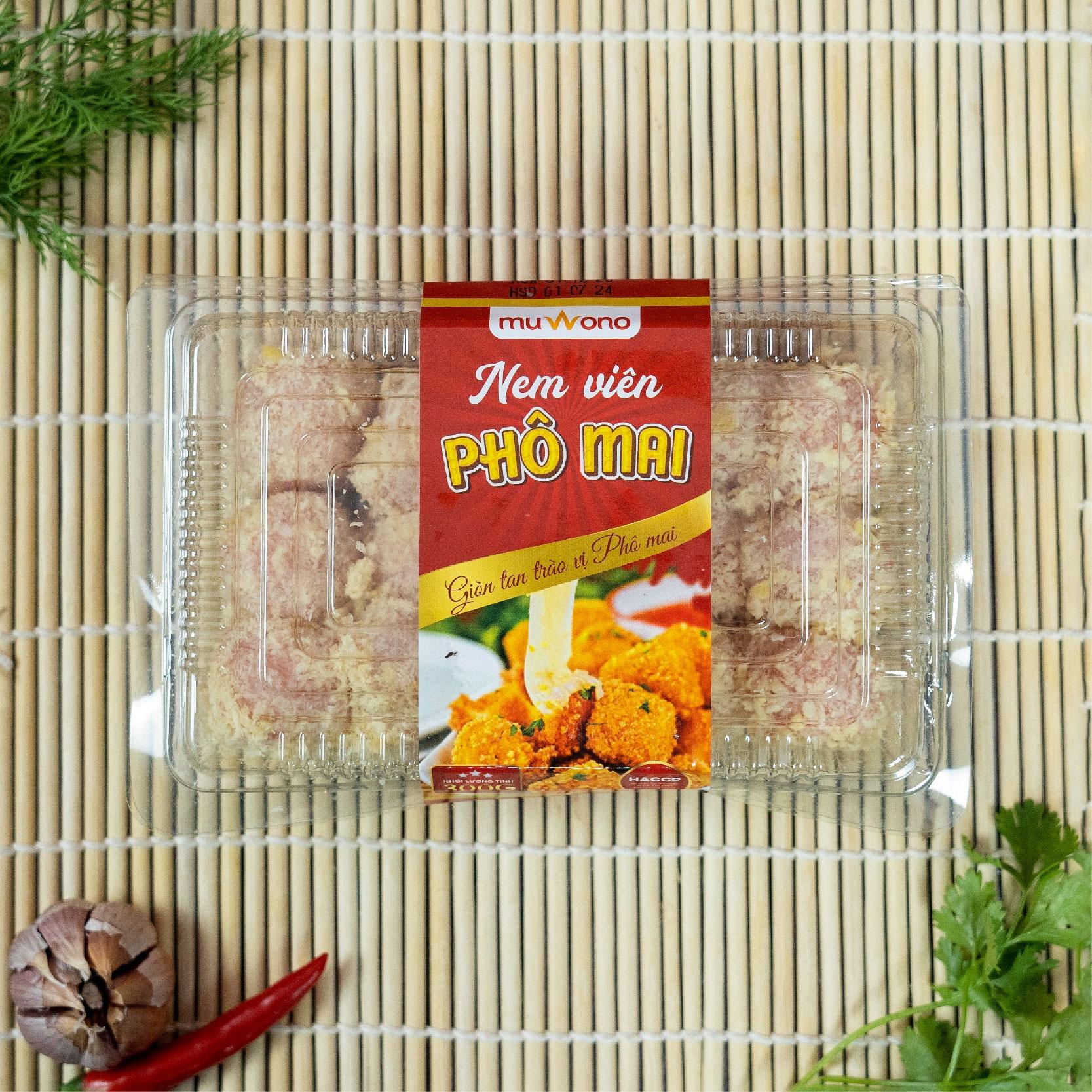 Nem viên nhân phô mai Muwono 300g (15 viên to)-duoc-ban-tai-𝐁𝐊𝐉 𝐕𝐢𝐞𝐭𝐧𝐚𝐦 | Nhà phân phối Indomie Số 1 Hà Nội