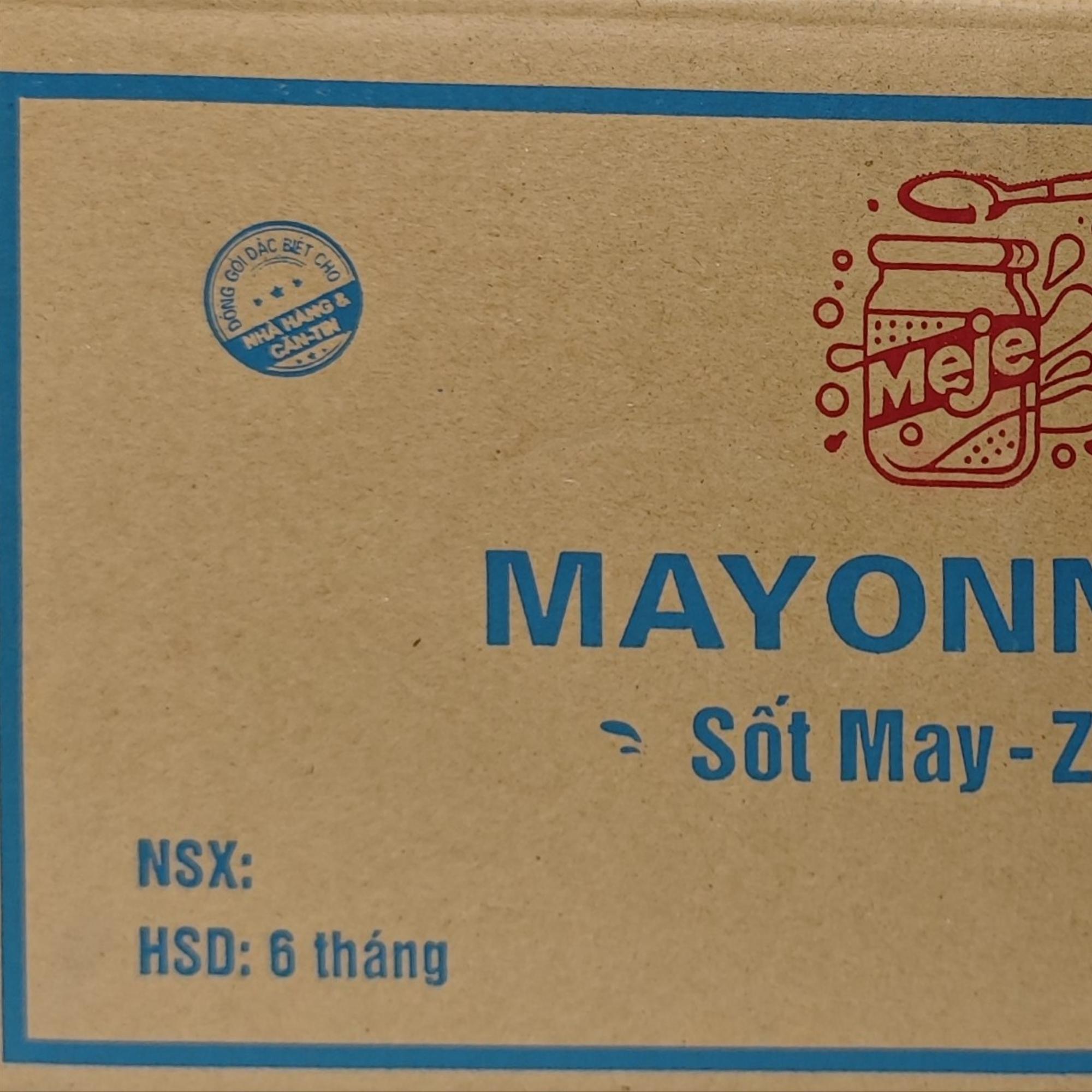 Sốt Mayonnaise MEJE - Hộp 3kg-duoc-ban-tai-Nhà phân phối BKJ | Kho sỉ Indomie Hà Nội