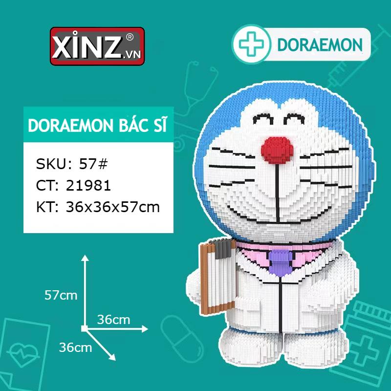 Lego Doraemon Bác Sĩ 57cm Xinz 57#-duoc-ban-tai-Đồ chơi đồng giá 99k