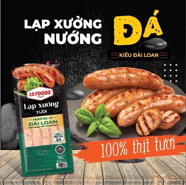 Lạp Xưởng Nướng Đá LC Foods 700g (10 Chiếc)-duoc-ban-tai-Nhà phân phối BKJ | Kho sỉ Indomie Hà Nội