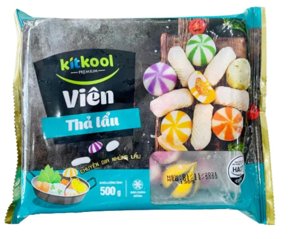 Viên Thả Lẩu Mix Kitkool 500g (32v)-duoc-ban-tai-Nhà phân phối BKJ | Kho sỉ Indomie Hà Nội