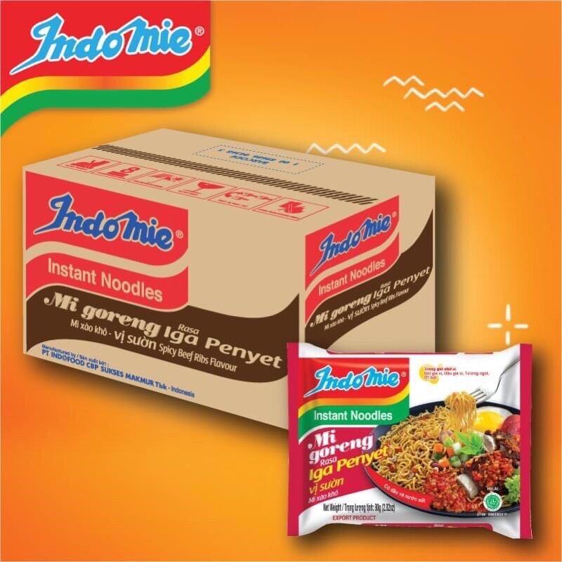 Mì trộn Indomie Sườn Cay (40x80g)-duoc-ban-tai-𝐁𝐊𝐉 𝐕𝐢𝐞𝐭𝐧𝐚𝐦 | Nhà phân phối Indomie Số 1 Hà Nội