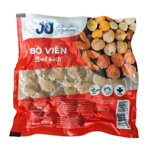 Bò viên JJ 500g (80v)-duoc-ban-tai-Nhà phân phối BKJ | Kho sỉ Indomie Hà Nội