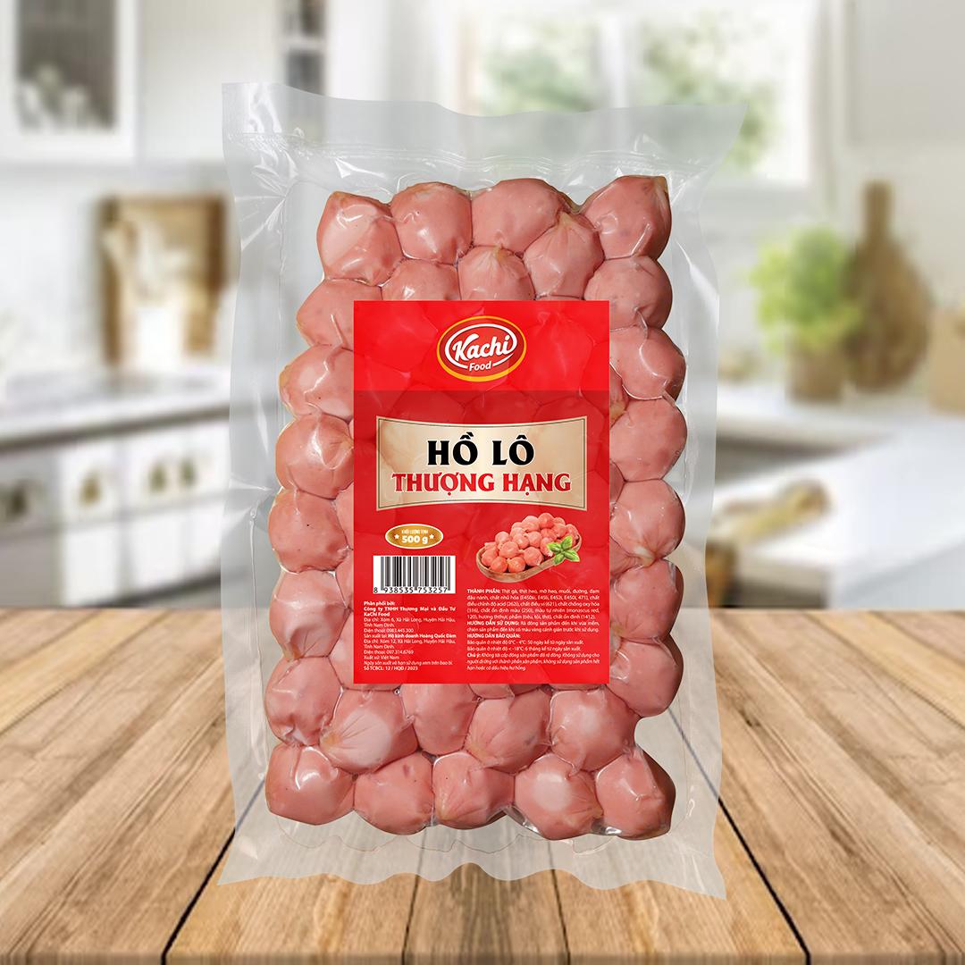 Xúc xích Hồ Lô Kachi Food 500g-duoc-ban-tai-𝐁𝐊𝐉 𝐕𝐢𝐞𝐭𝐧𝐚𝐦 | Nhà phân phối Indomie Số 1 Hà Nội