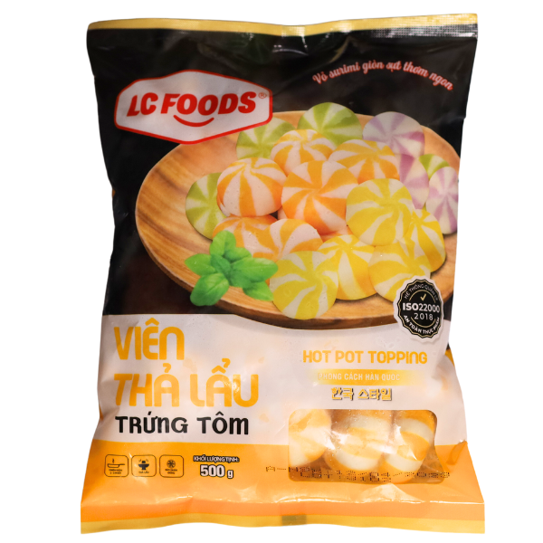 Viên Thả Lẩu Trứng Tôm LC 500g (32v)-duoc-ban-tai-𝐁𝐊𝐉 𝐕𝐢𝐞𝐭𝐧𝐚𝐦 | Nhà phân phối Indomie Số 1 Hà Nội