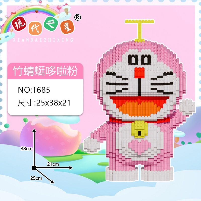 Bộ Đôi Lego Doraemon Chong Chóng 38cm Xiandaizhixing (2 Hộp)-duoc-ban-tai-Đồ chơi đồng giá 99k