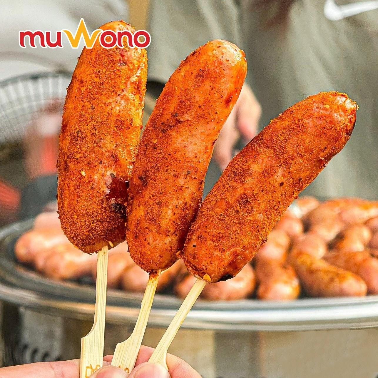 Lạp Xưởng Nướng Đá Muwono 500g (8c)-duoc-ban-tai-Nhà phân phối BKJ | Kho sỉ Indomie Hà Nội