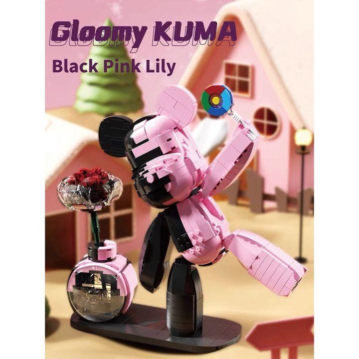 Lego Bearbrick Gloomy KUMA Cao Cấp 92020-duoc-ban-tai-Đồ chơi đồng giá 99k