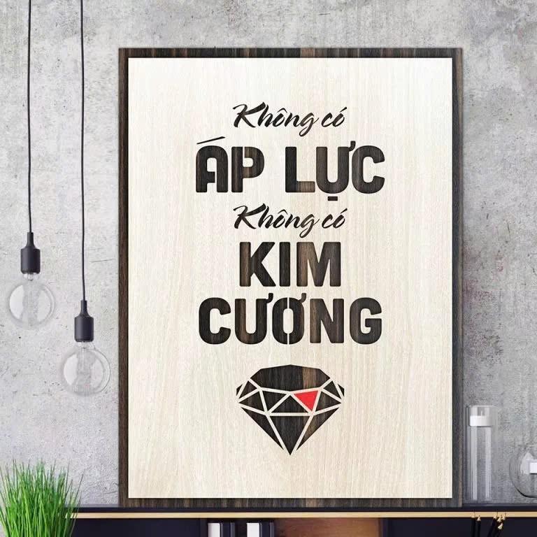 Tranh truyền động lực KHÔNG CÓ ÁP LỰC KHÔNG CÓ KIM CƯƠNG-duoc-ban-tai-Tranh Gia Phương