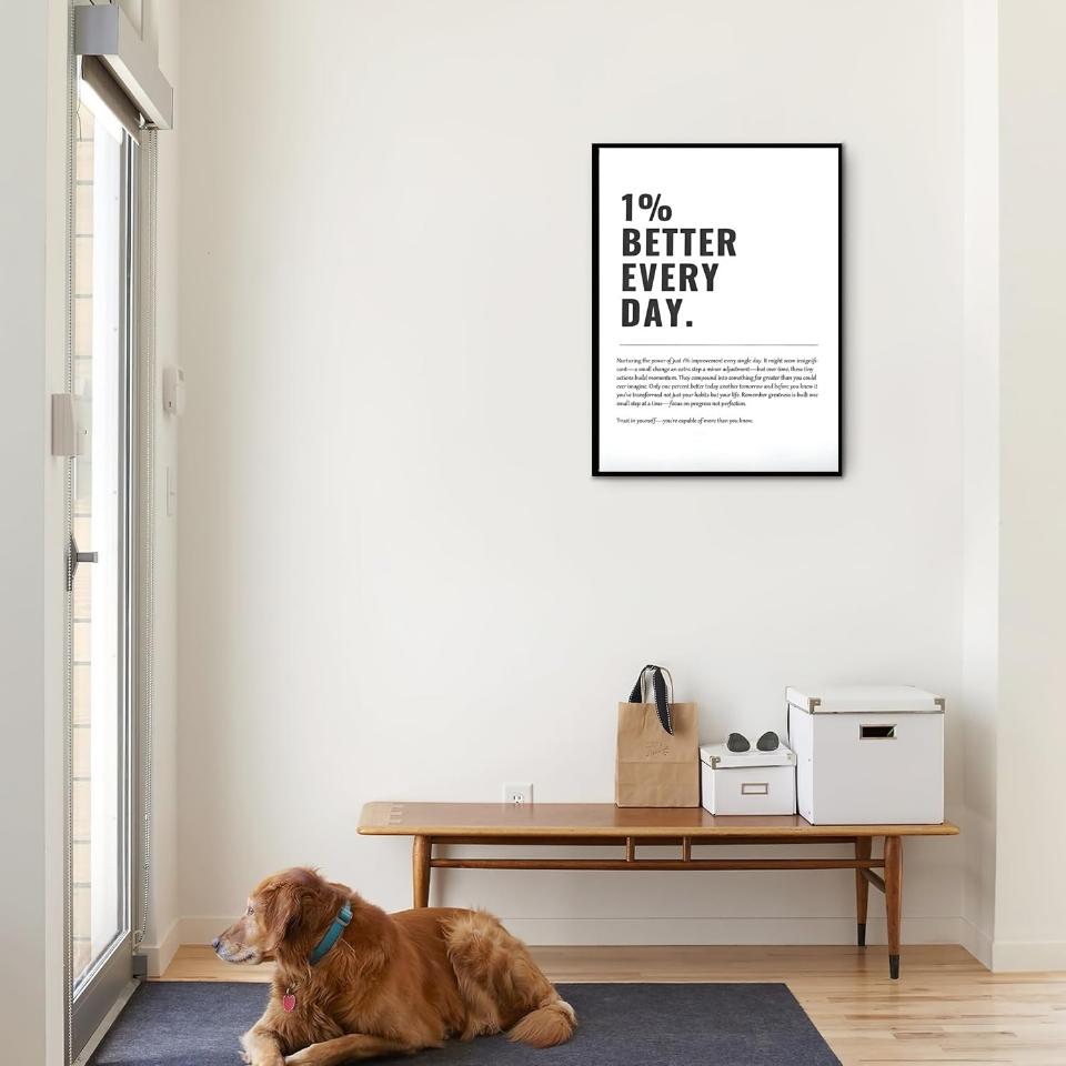 Tranh Truyền Động Lực - 1% Better Every Day-duoc-ban-tai-Tranh Gia Phương