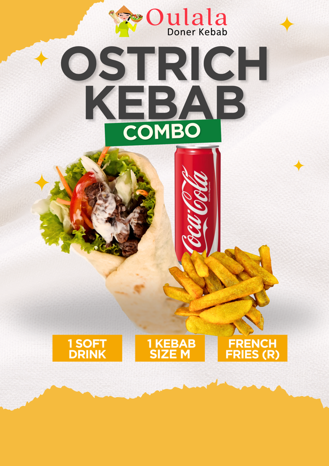 Ostrich Kebab COMBO (200g)-duoc-ban-tai-OULALA KITCHEN HOI AN