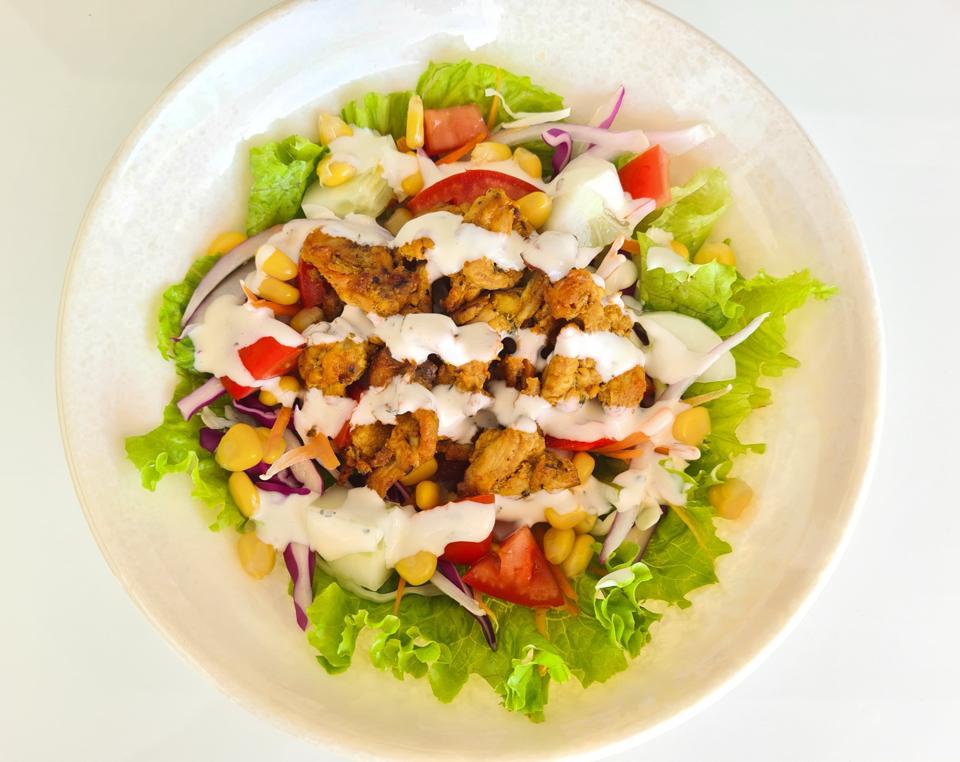 Mix Salad (Chicken & Ostrich)-duoc-ban-tai-OULALA KITCHEN HOI AN