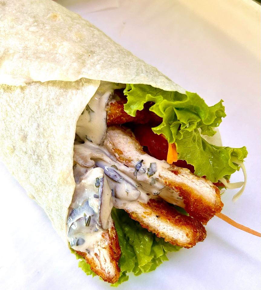 Crispy Chicken Wrap-duoc-ban-tai-OULALA KITCHEN HOI AN