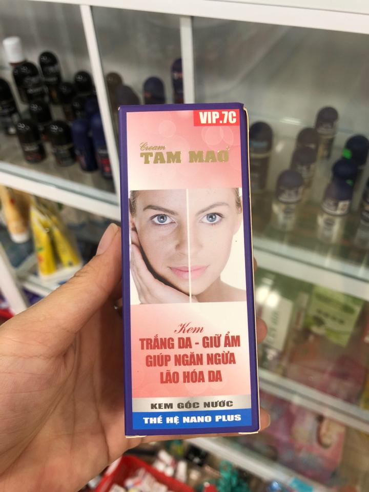 Kem Tam Mao Vip7 truyền trắng da- giữ ẩm, chống lão hoá-duoc-ban-tai-Mỹ Phẩm Thảo Thảo