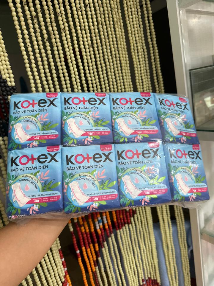 BVS KOTEX mỏng cánh khô thoáng màu xanh dương-duoc-ban-tai-Mỹ Phẩm Thảo Thảo