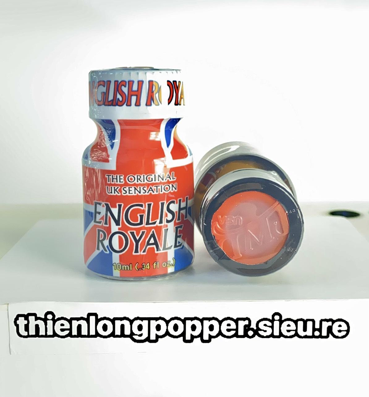 POPPER 10ML ENGLISH ROYALE CHÍNH HÃNG PWD-duoc-ban-tai-Thiên Long Pp Mỹ