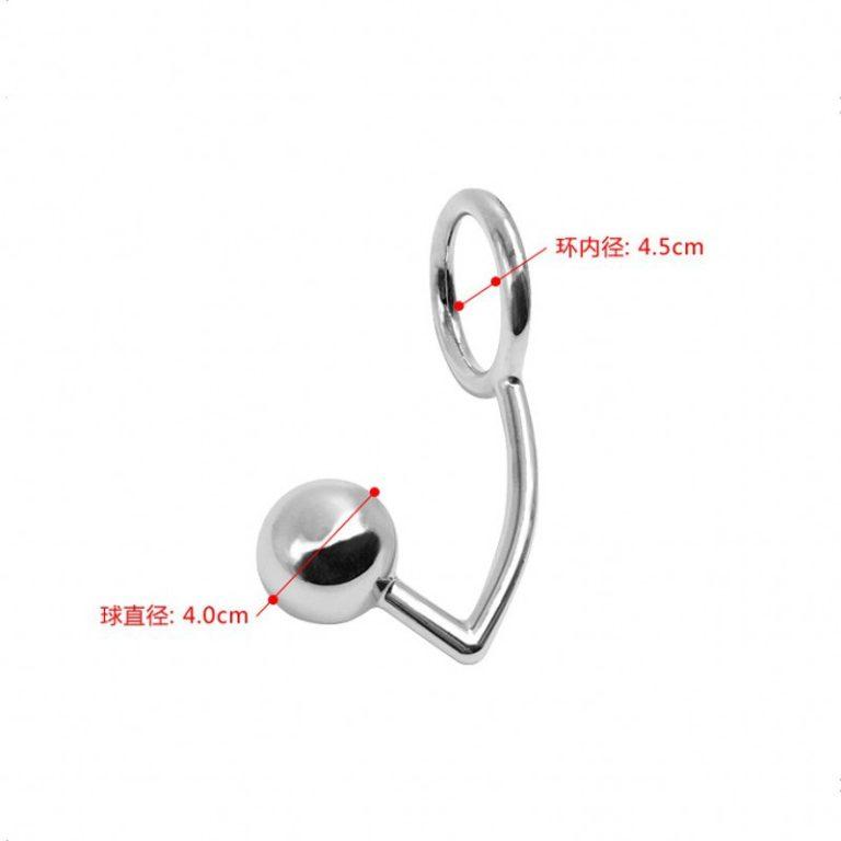 PLUG KIM LOẠI ĐEO CẮM HẬU MÔN 1 BÓNG LỚN 4CM-duoc-ban-tai-Thiên Long Pp Mỹ