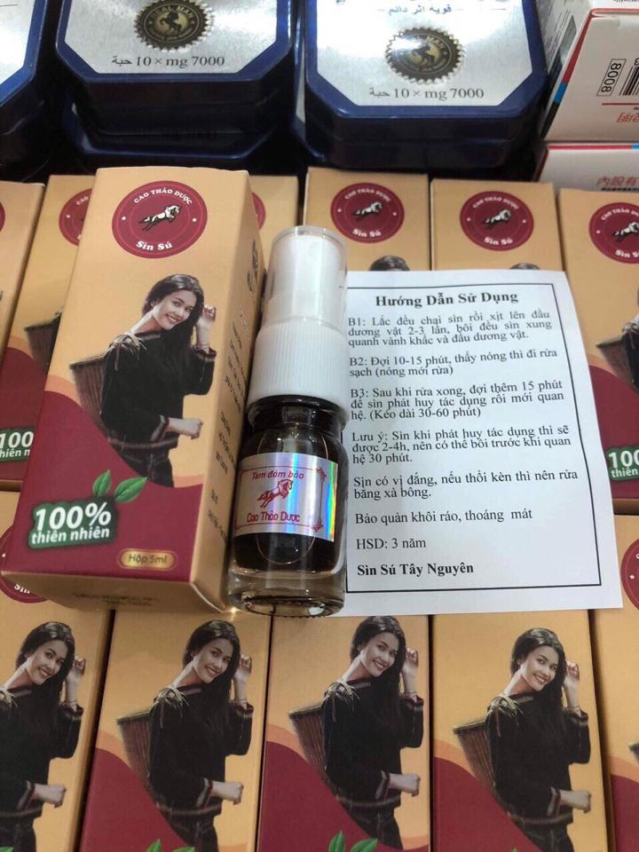Sìn sú Tây Nguyên loại 1 -5ml-duoc-ban-tai-Thiên Long Pp Mỹ