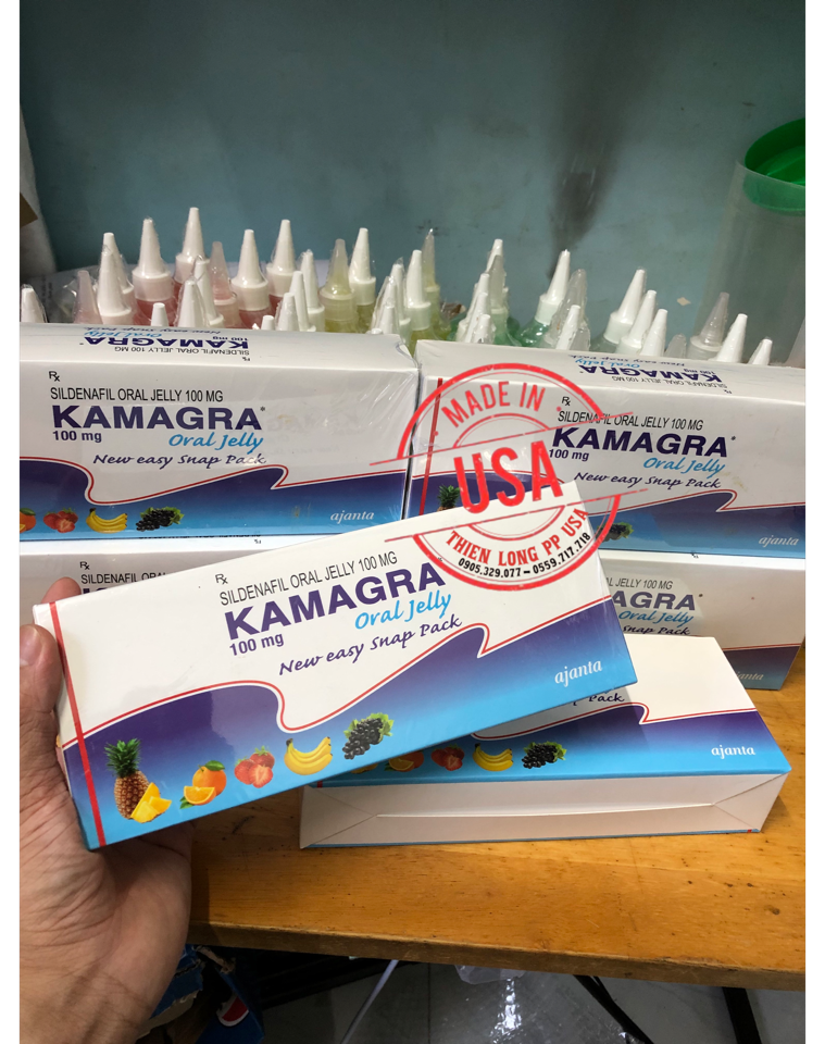 Combo 10 tặng 2  Jelly Trái Cây Thảo Dược Kamagra -MUA 10 TẶNG 2 -duoc-ban-tai-Thiên Long Pp Mỹ