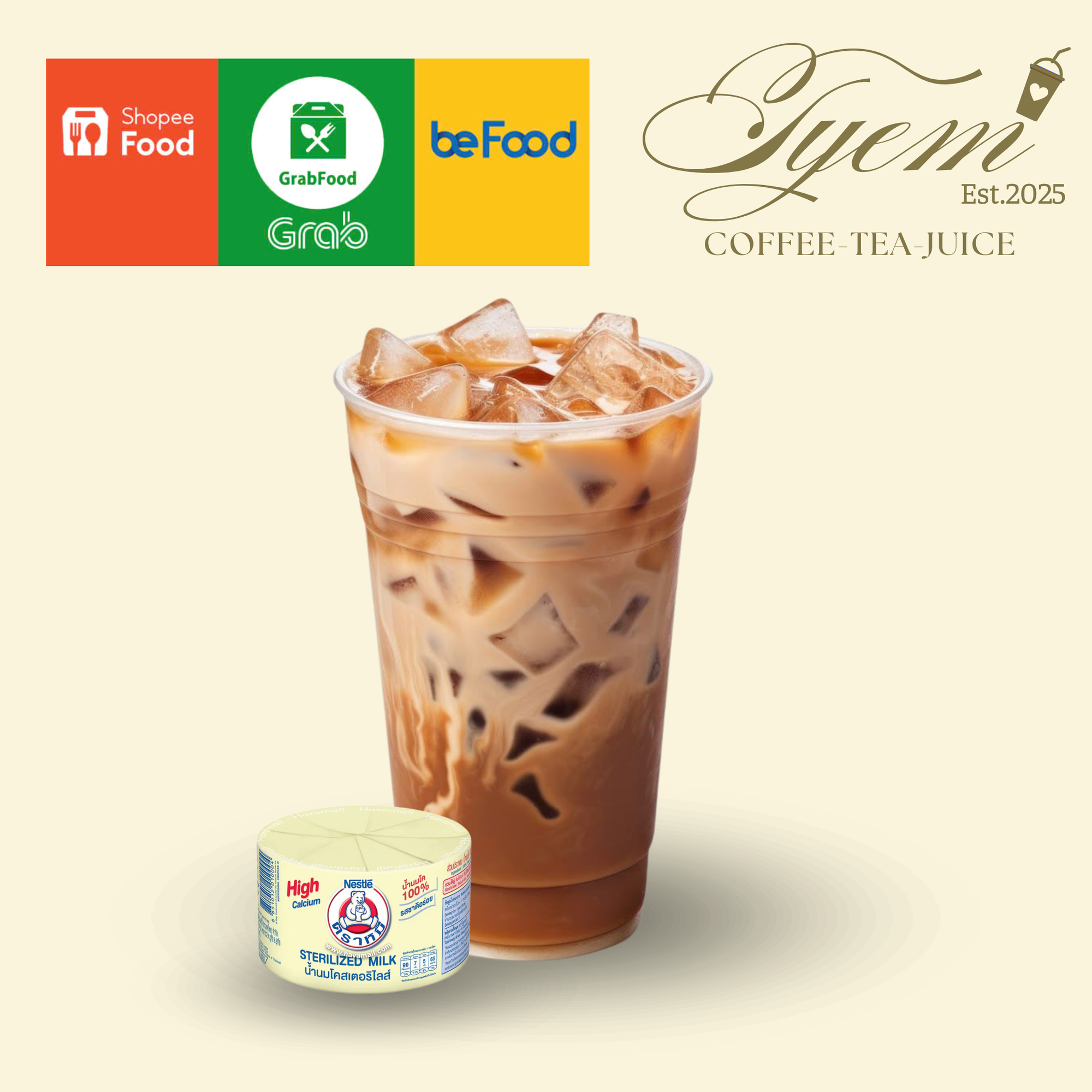Gr_S_B_Cà phê sữa gấu-duoc-ban-tai-Tyem Coffee Tea Juice