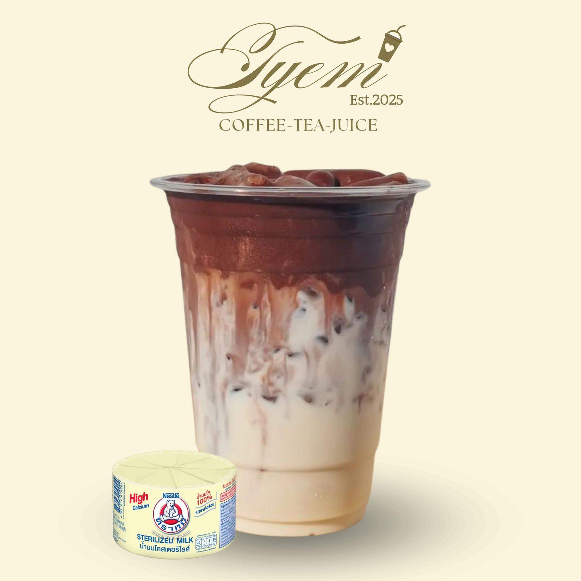 Cacao sữa gấu-duoc-ban-tai-Tyem Coffee Tea Juice