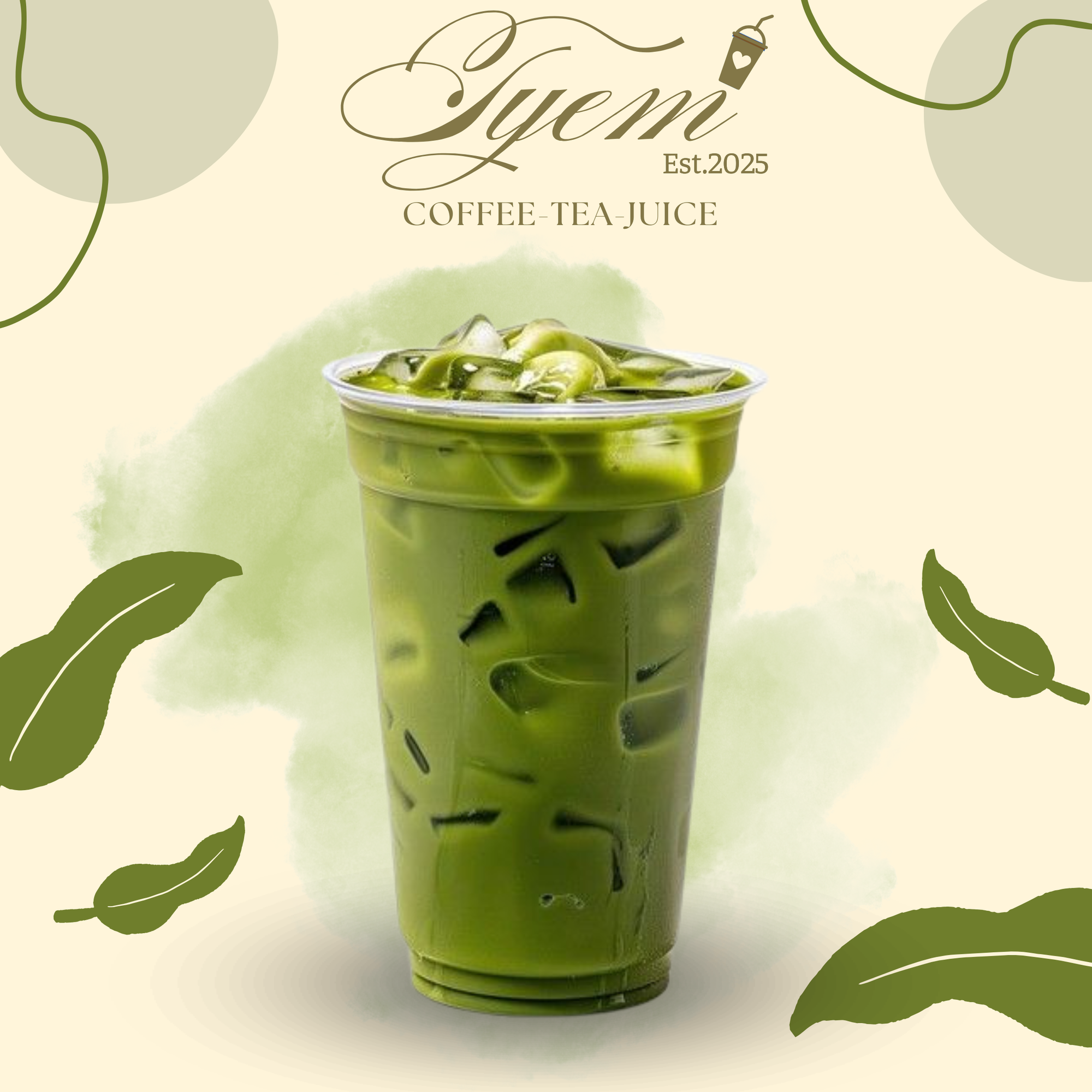 Matcha Latte-duoc-ban-tai-Tyem Coffee Tea Juice
