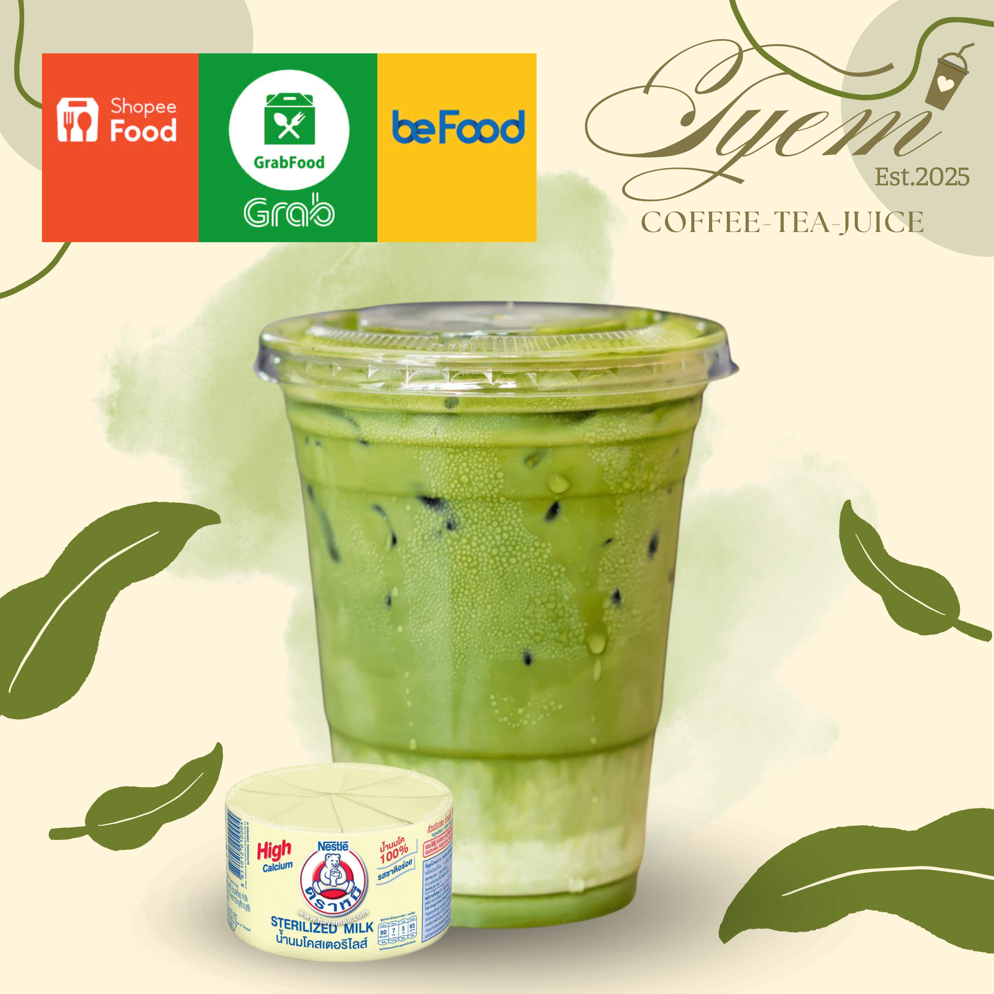 Gr_S_B_Matcha Sữa Gấu-duoc-ban-tai-Tyem Coffee Tea Juice