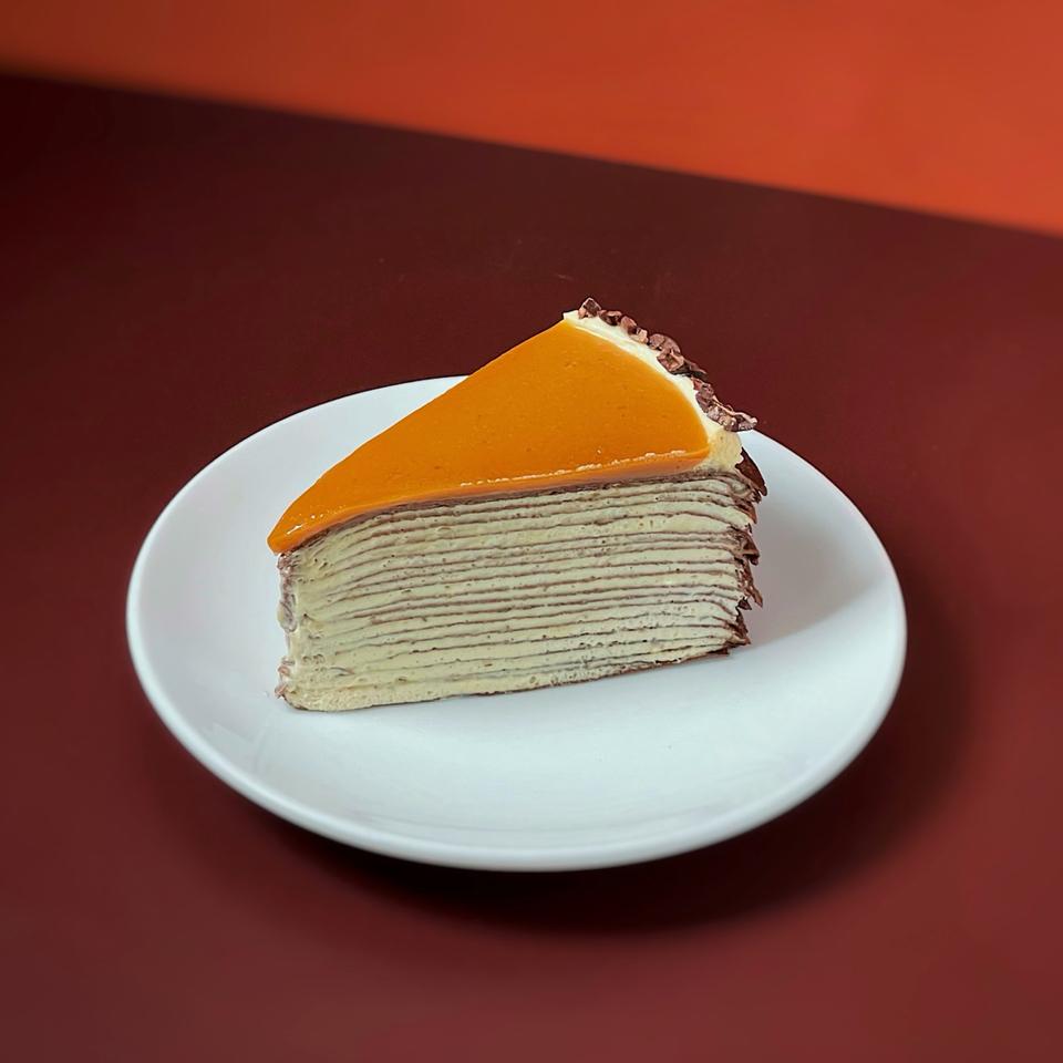 Salted Caramel Mille Crepe-duoc-ban-tai-CHUN Mille Crepe & Cakes (SHOP ONLINE)