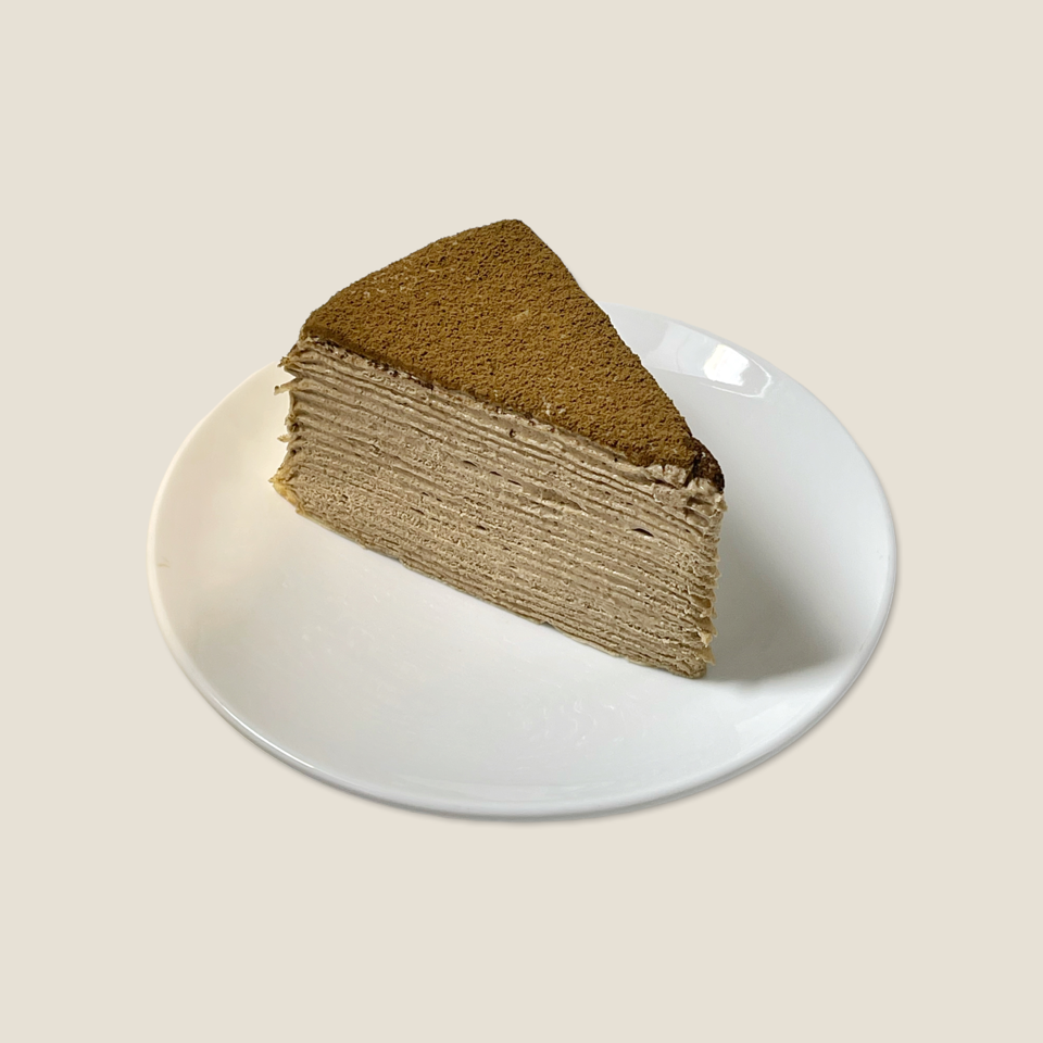 Ổ Houjicha Mille Crepe (ĐẶT TRƯỚC 48H)-duoc-ban-tai-CHUN Mille Crepe & Cakes (SHOP ONLINE)
