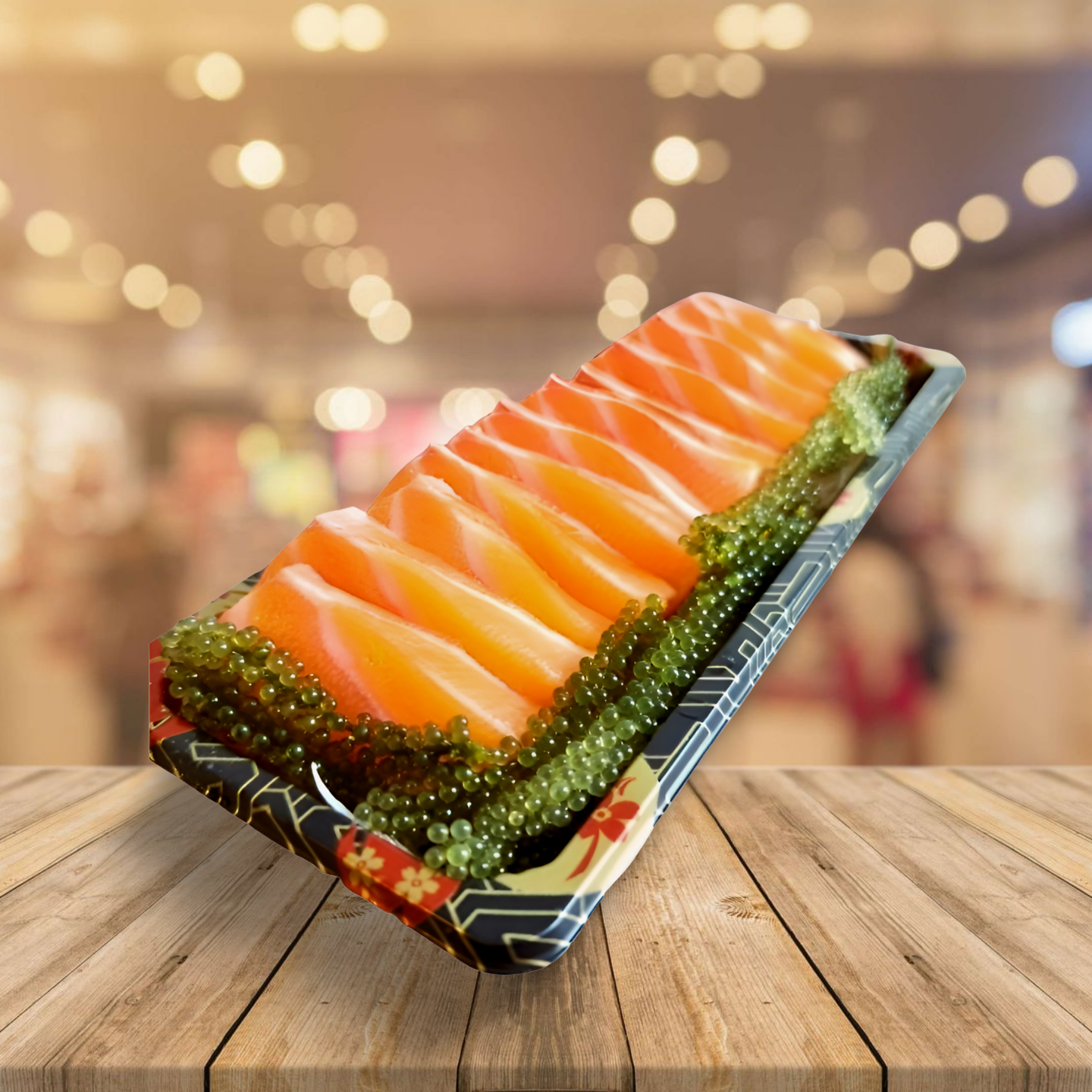 Sashimi Cá Hồi 10pcs + Rong Biển Sốt Mè 30g-duoc-ban-tai-CITY SUSHI