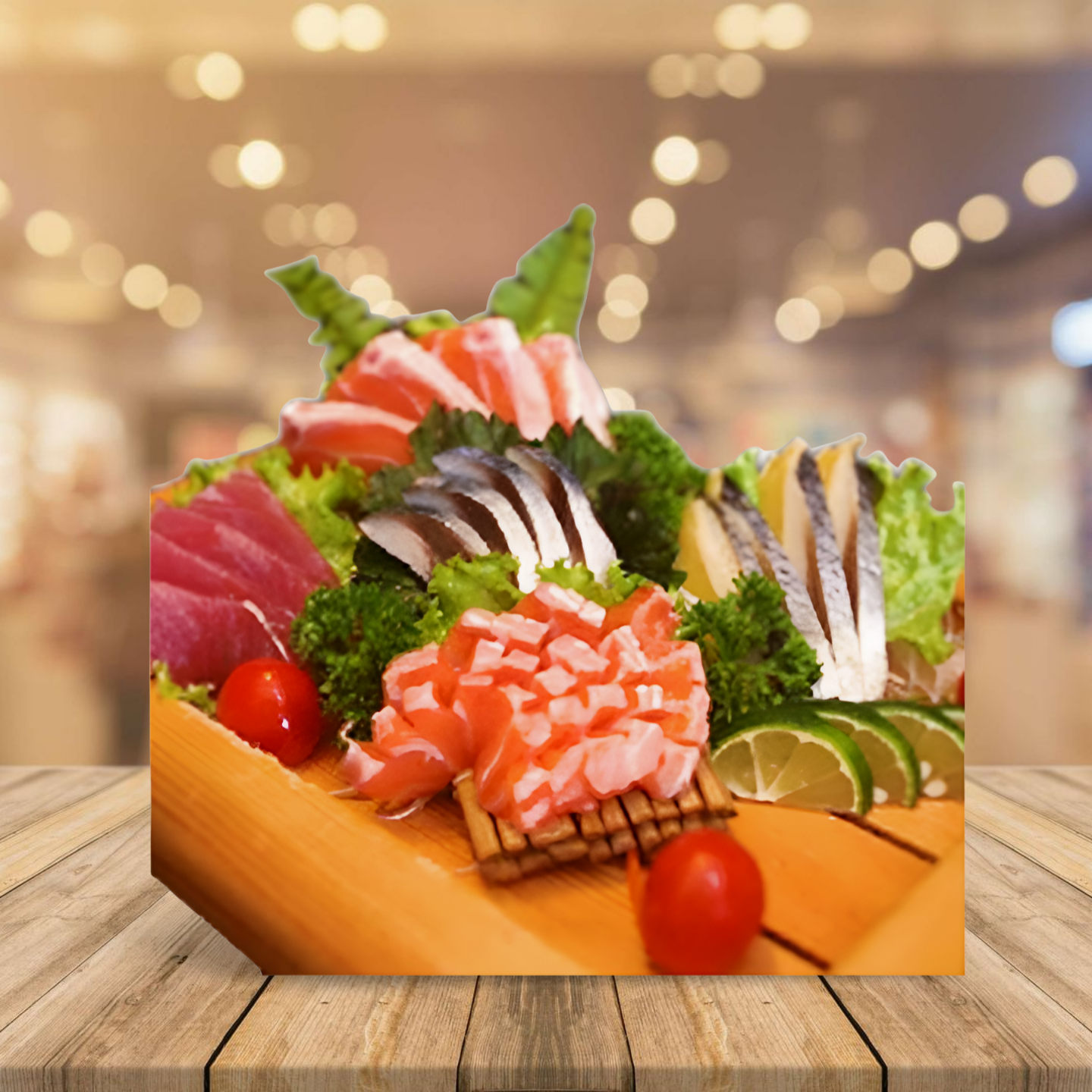 Sashimi Mix 5 - Salad Thanh Cua-duoc-ban-tai-CITY SUSHI