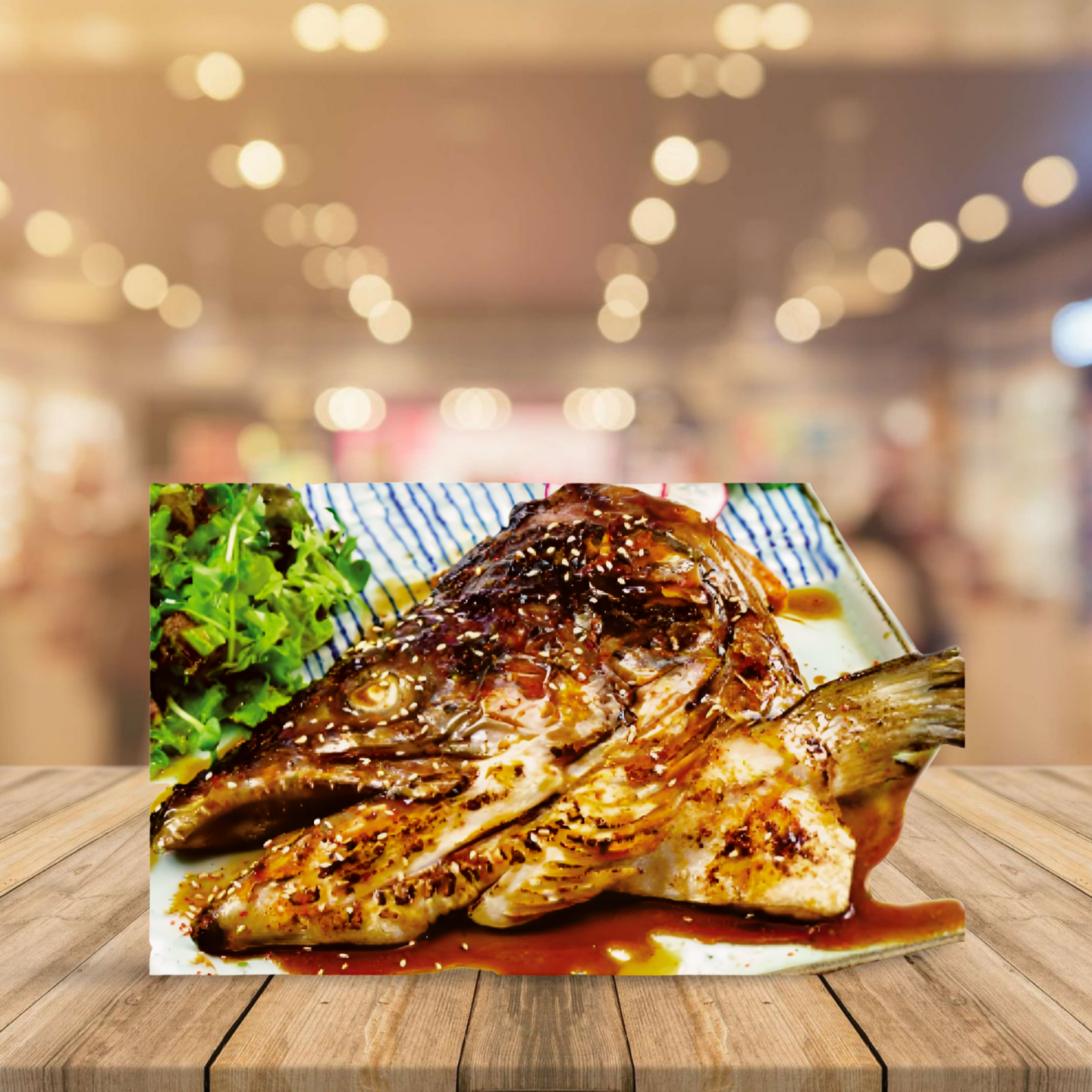 Đầu Cá Hồi Nướng Sốt Teri-duoc-ban-tai-CITY SUSHI