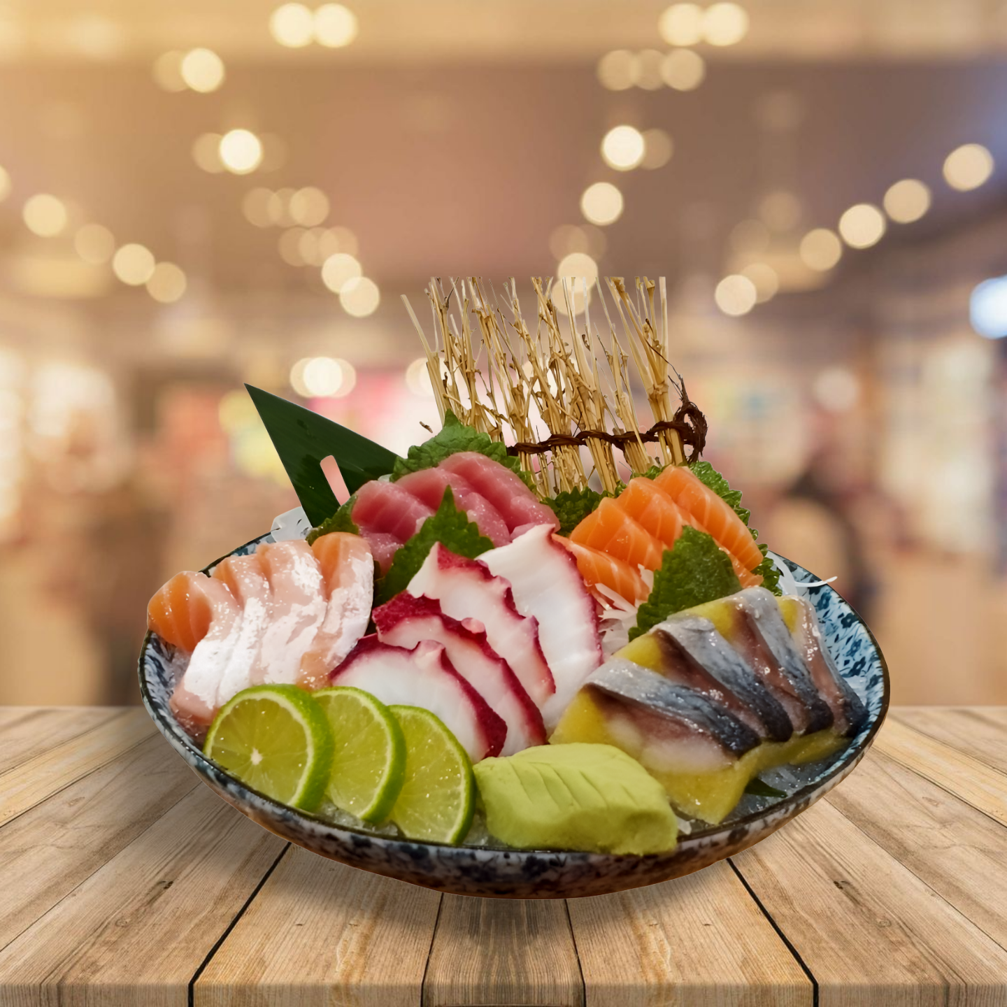 Sashimi Mix 6 - Rong Biển Sốt Mè 30g-duoc-ban-tai-CITY SUSHI