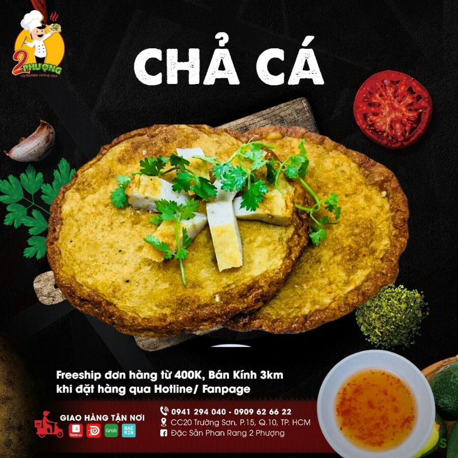 CHẢ CÁ CHIÊN-duoc-ban-tai-Đặc Sản Phan Rang 2 Phượng