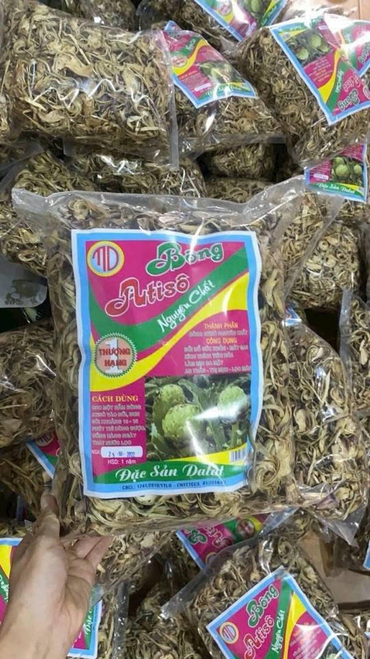 Bông atiso khô-duoc-ban-tai-Yummy Nuts-Thế Giới Hạt Ngon!