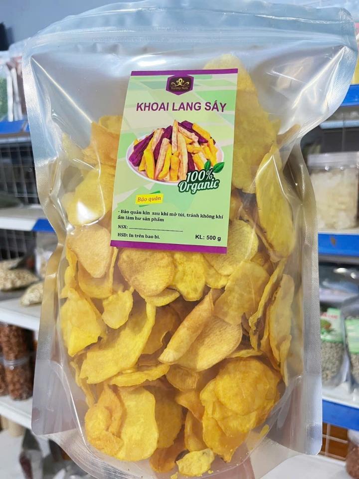 Khoai lang sấy giòn tẩm mật ong-duoc-ban-tai-Yummy Nuts-Thế Giới Hạt Ngon!