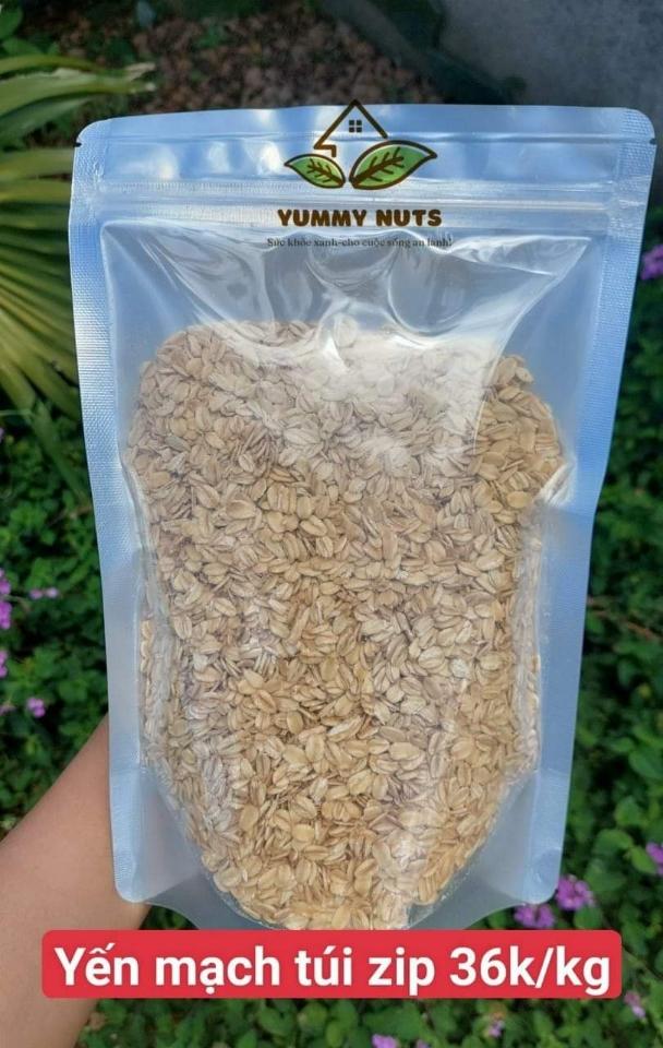 Yến mạch túi zip-duoc-ban-tai-Yummy Nuts-Thế Giới Hạt Ngon!