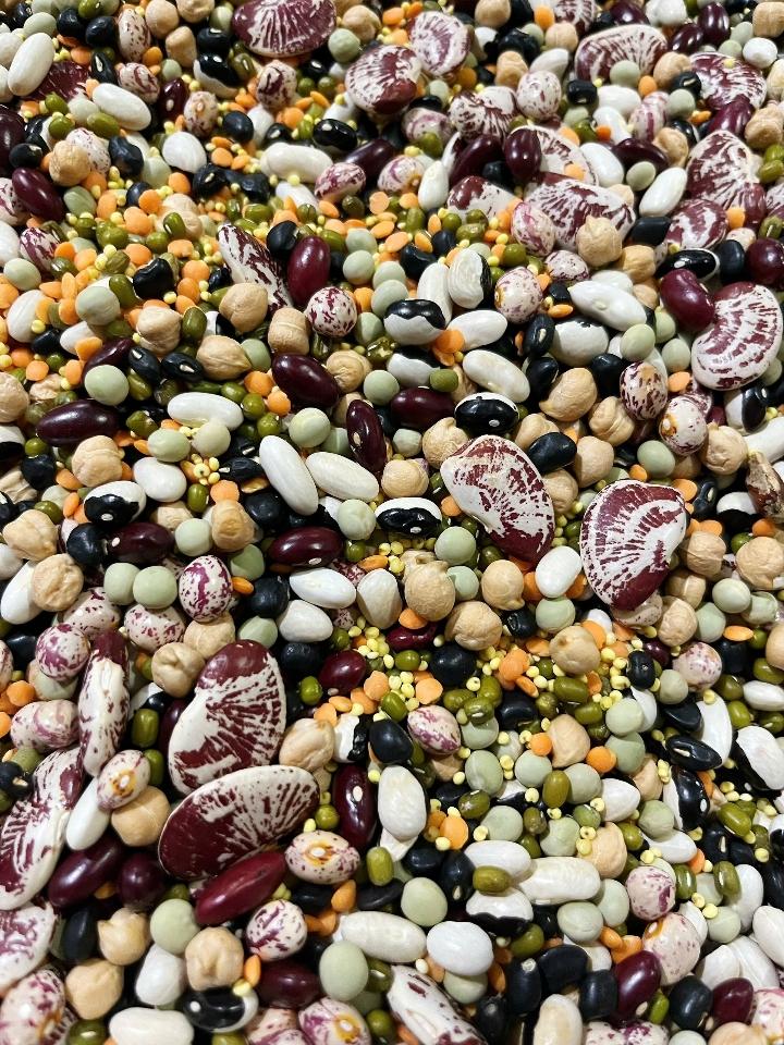 500g Đậu mix 10 loại (kê,gà,hà lan,lăng,ngự,đen,xanh,đỏ,trắng,cúc,mắt ngọc -đậu Đà Lạt)-duoc-ban-tai-Yummy Nuts-Thế Giới Hạt Ngon!